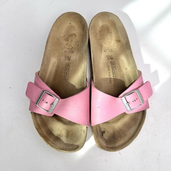 Birkenstock Shoes - BIRKENSTOCK Madrid pink sandals flip flops sz 39 or 9 womens